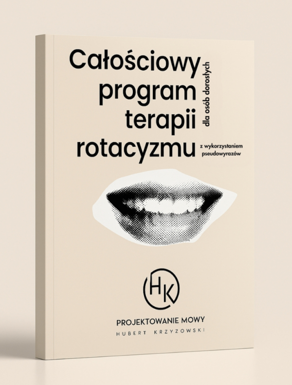 Książka - "Całościowy program terapii rotacyzmu z wykorzystaniem pseudowyrazów"