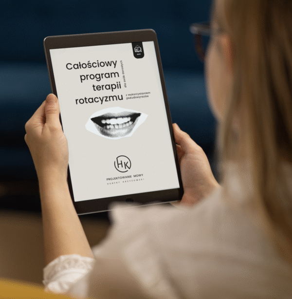 Zrzut ekranu 2026-02-4 o 12.01.00 eBook - "Całościowy program terapii rotacyzmu z wykorzystaniem pseudowyrazów"